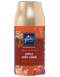 glade automatic spray - 269ml - ricarica - apple cosy cider - mela: tuttocasashop.it: pulizia e cura della casa