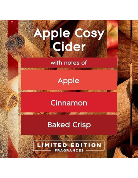 glade deoodorante spray - 300ml - apple cosy cider - cinnamon - baked crisp: tuttocasashop.it: pulizia e cura della casa