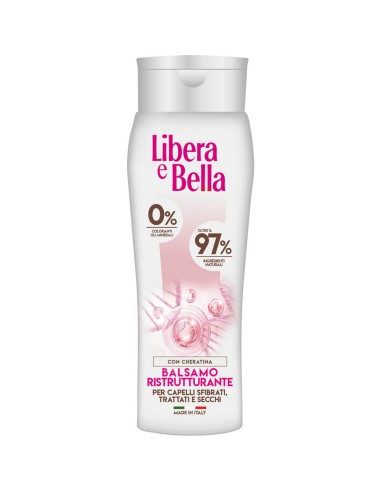 libera e bella balsamo per capelli - 300ml - ristrutturante: tuttocasashop.it: igiene e cura della persona