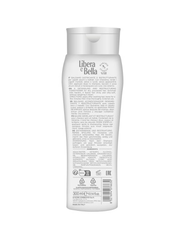 libera e bella balsamo per capelli - 300ml - ristrutturante: tuttocasashop.it: igiene e cura della persona