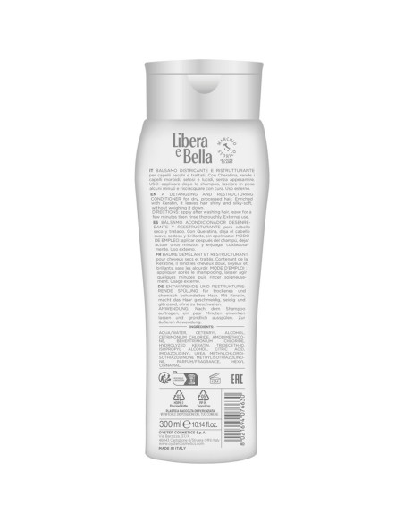 libera e bella balsamo per capelli - 300ml - ristrutturante: tuttocasashop.it: igiene e cura della persona