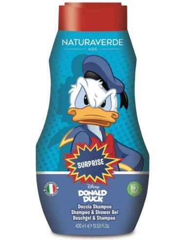 naturaverde baby disney donald duck doccia shampoo - 400ml - paperino: tuttocasashop.it: igiene e cura della persona