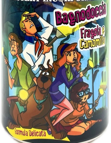 scooby doo bagnodoccia 500ml - fragola e camomilla - formula delicata: tuttocasashop.it: igiene e cura della persona