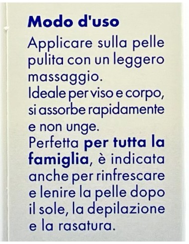 venus sensitive crema lattea quotidiana viso corpo 75ml - acqua virginiana: tuttocasashop.it: igiene e cura della persona