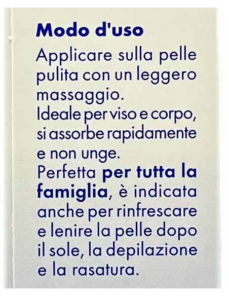venus sensitive crema lattea quotidiana viso corpo 75ml - acqua virginiana: tuttocasashop.it: igiene e cura della persona