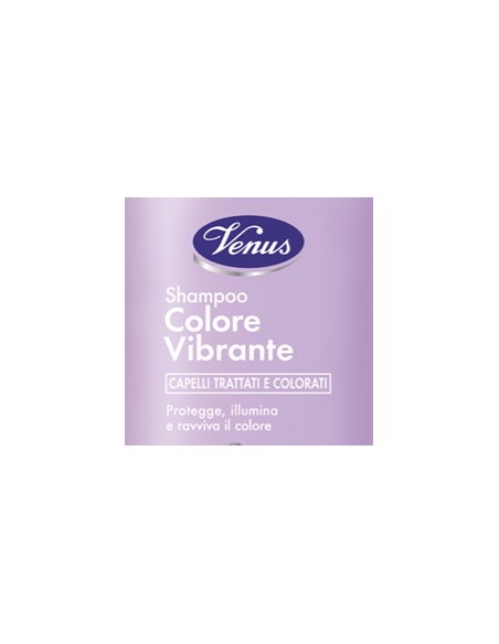 venus shampoo 250ml - colore vibrante - capelli trattati e colorati: tuttocasashop.it: igiene e cura della persona