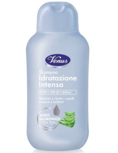 venus shampoo 250ml - idratazione intensa - acido ialuronioco - aloe vera: tuttocasashop.it: igiene e cura della persona