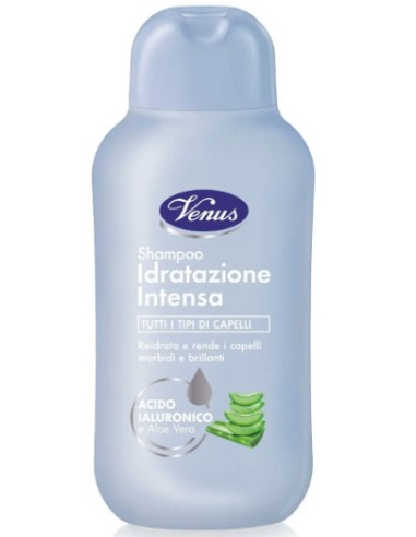 venus shampoo 250ml - idratazione intensa - acido ialuronioco - aloe vera: tuttocasashop.it: igiene e cura della persona