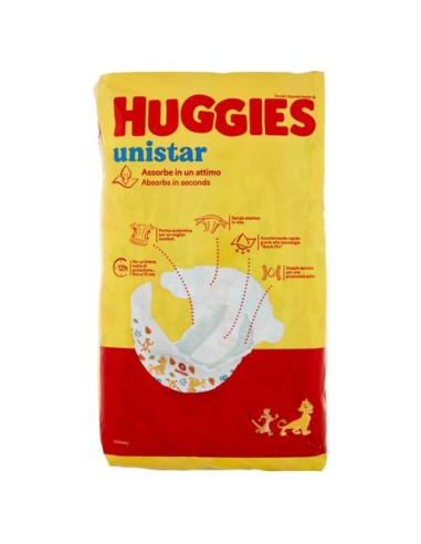 huggies unistar - 14 pannolini taglia 5 junior 11-25 kg: tuttocasashop.it: igiene e cura della persona