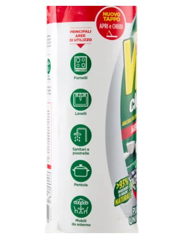 vim clorex detergente in polvere per superfici - 750g: tuttocasashop.it: pulizia e cura della casa