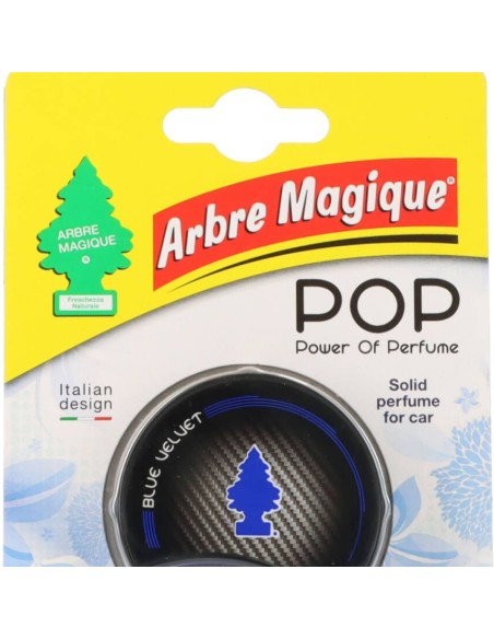 arbre magique pop power of perfume - deodorante per auto - blue velvet: tuttocasashop.it: pulizia e cura della casa