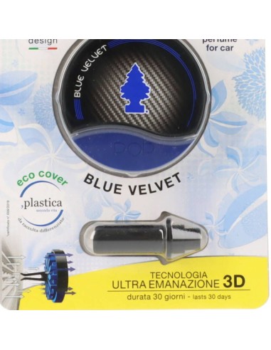 arbre magique pop power of perfume - deodorante per auto - blue velvet: tuttocasashop.it: pulizia e cura della casa