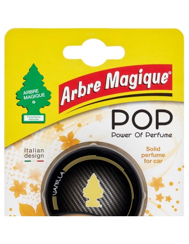 arbre magique pop power of perfume - deodorante per auto - vanilla: tuttocasashop.it: pulizia e cura della casa