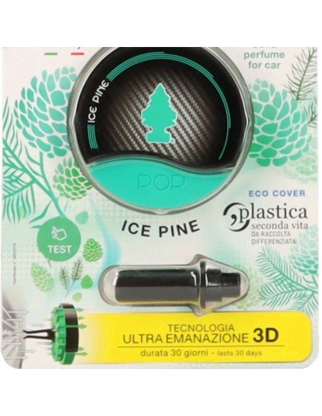 arbre magique pop power of perfume - deodorante per auto - ice pine: tuttocasashop.it: pulizia e cura della casa