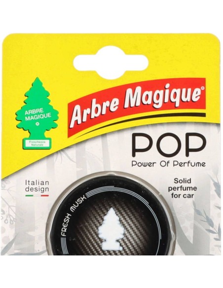 arbre magique pop power of perfume - deodorante per auto - fresh musk: tuttocasashop.it: pulizia e cura della casa