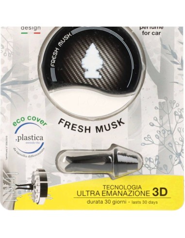 arbre magique pop power of perfume - deodorante per auto - fresh musk: tuttocasashop.it: pulizia e cura della casa