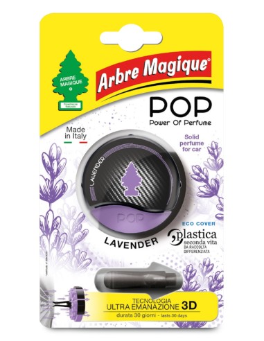 arbre magique pop power of perfume - deodorante per auto - lavander: tuttocasashop.it: pulizia e cura della casa