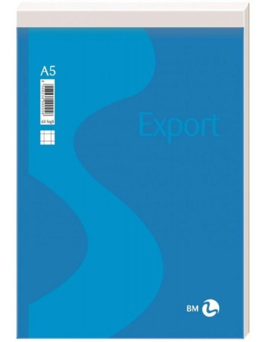 blocco appunti - block notes - a5 12x21cm - a quadretti 5mm - 50 fogli: tuttocasashop.it: altro - bazar