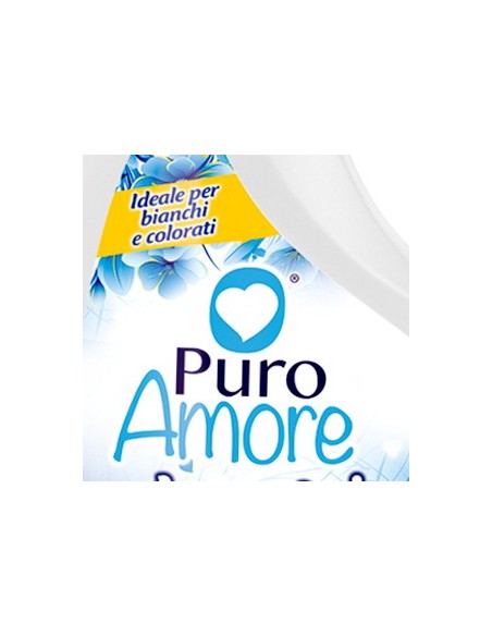 puro amore detersivo liquido lavatrice 45 lavaggi 2025ml - igienizzante blu: tuttocasashop.it: prodotti per bucato e tessuti
