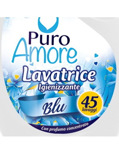 puro amore detersivo liquido lavatrice 45 lavaggi 2025ml - igienizzante blu: tuttocasashop.it: prodotti per bucato e tessuti