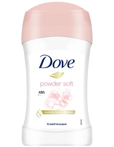 dove deodorante stick 40ml - 48h no alcool - powder soft: tuttocasashop.it: igiene e cura della persona