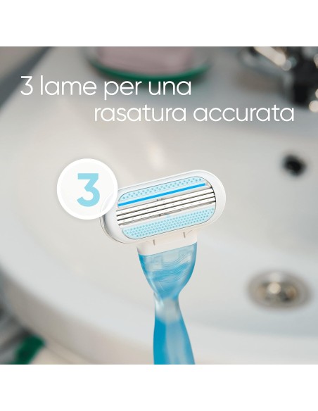 gillette venus smooth start xl - 10 testina ricambio tripla lama: tuttocasashop.it: igiene e cura della persona