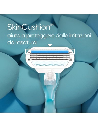 gillette venus smooth start xl - 10 testina ricambio tripla lama: tuttocasashop.it: igiene e cura della persona