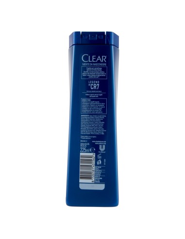 clear shampoo antiforfora 225ml - nutriente legend by cr7 cristiano ronaldo: tuttocasashop.it: igiene e cura della persona