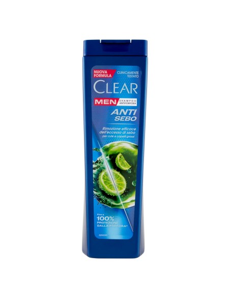 clear shampoo antiforfora 225ml - anti sebo - per capelli e cute grassa: tuttocasashop.it: igiene e cura della persona
