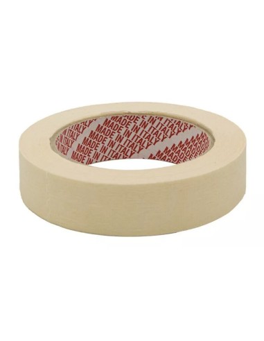 lc nastro adesivo di carta 25mm x 50 metri - gommata incollante a solvente: tuttocasashop.it: altro - bazar