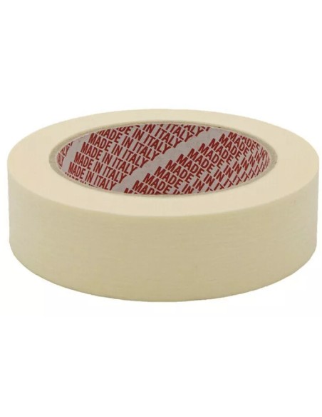 lc nastro adesivo di carta 30mm x 50 metri - gommata incollante a solvente: tuttocasashop.it: altro - bazar