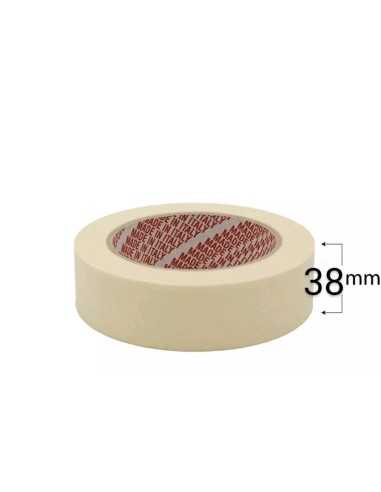 lc nastro adesivo di carta 38mm x 50 metri - gommata incollante a solvente: tuttocasashop.it: altro - bazar