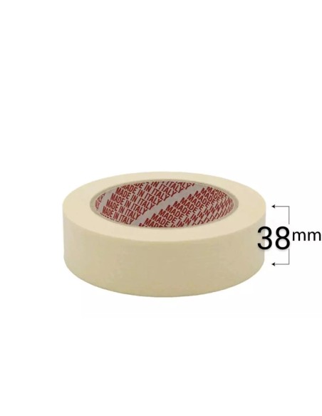 lc nastro adesivo di carta 38mm x 50 metri - gommata incollante a solvente: tuttocasashop.it: altro - bazar