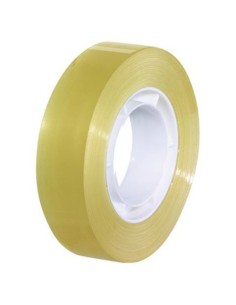 lc nastro adesivo trasparente - 15mm x 33 metri - 1 pezzo: tuttocasashop.it: altro - bazar