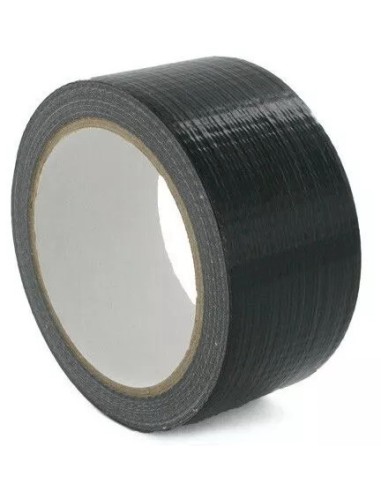 lc nastro adesivo telato extra resistente - 50mm x 25 metri - nero: tuttocasashop.it: altro - bazar