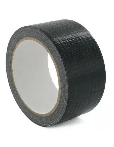 lc nastro adesivo telato extra resistente - 50mm x 25 metri - nero: tuttocasashop.it: altro - bazar