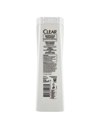 clear shampoo antiforfora - 225ml - sport - idratazione quotidiana: tuttocasashop.it: igiene e cura della persona
