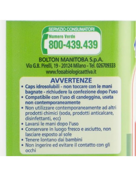 wc net fosse biologiche - 12 caps - evita cattivi odori ingorghi e spurghi: tuttocasashop.it: pulizia e cura della casa