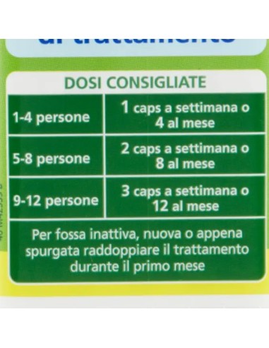 wc net fosse biologiche - 12 caps - evita cattivi odori ingorghi e spurghi: tuttocasashop.it: pulizia e cura della casa