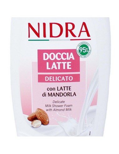 nidra docciaschiuma 250ml - doccia latte - delicato - con latte di mandorla: tuttocasashop.it: igiene e cura della persona