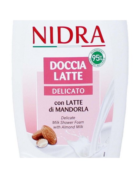 nidra docciaschiuma 250ml - doccia latte - delicato - con latte di mandorla: tuttocasashop.it: igiene e cura della persona