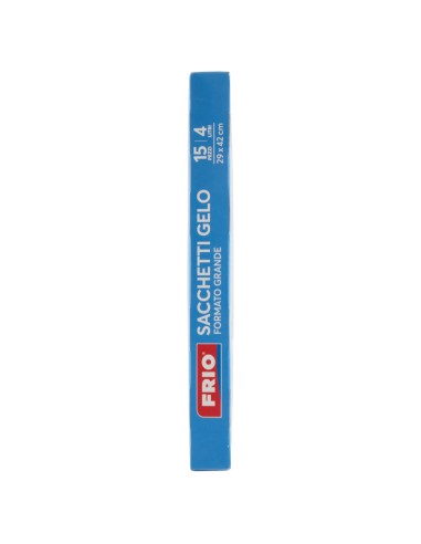 frio sacchi gelo formato grande - 4 litri - 29x42cm - 15 pezzi: tuttocasashop.it: carta & monouso