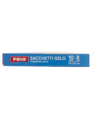 frio sacchi gelo formato maxi - 8 litri - 34x52cm - 10 pezzi: tuttocasashop.it: carta & monouso