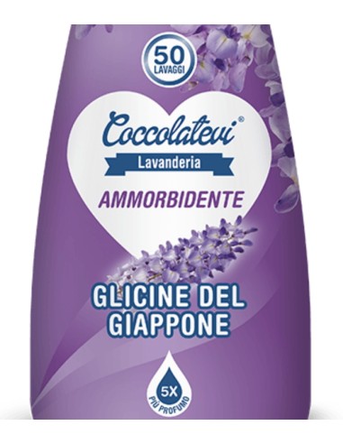 coccolatevi ammorbidente concentrato 50 lavaggi 1250ml glicine del giappone: tuttocasashop.it: prodotti per bucato e tessuti