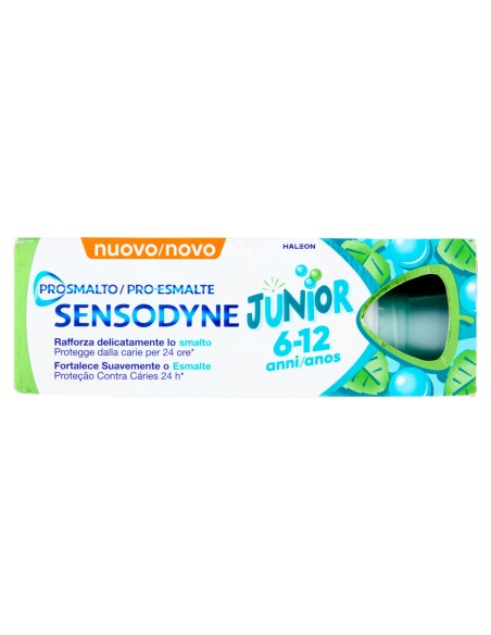 sensodyne dentifricio - 75ml - prosmalto junior 6-12 anni: tuttocasashop.it: igiene e cura della persona