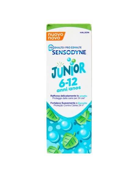 sensodyne dentifricio - 75ml - prosmalto junior 6-12 anni: tuttocasashop.it: igiene e cura della persona