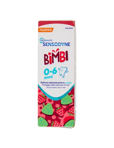 sensodyne dentifricio - 75ml - prosmalto kids 0-6 anni: tuttocasashop.it: igiene e cura della persona