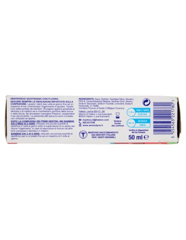 sensodyne dentifricio - 75ml - prosmalto kids 0-6 anni: tuttocasashop.it: igiene e cura della persona