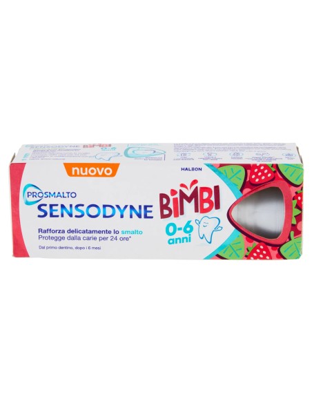 sensodyne dentifricio - 75ml - prosmalto kids 0-6 anni: tuttocasashop.it: igiene e cura della persona