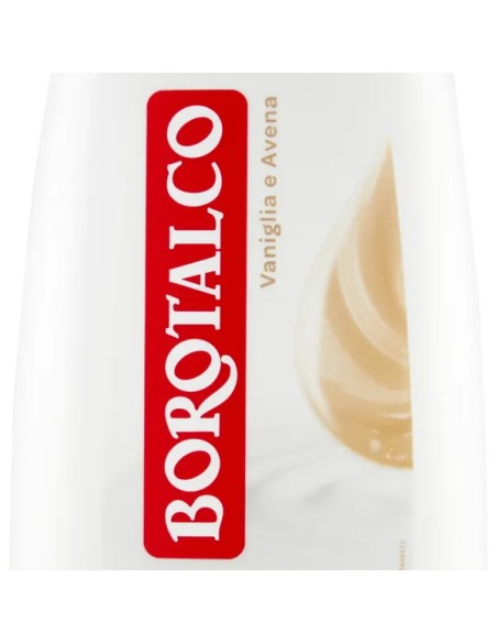borotalco bagnoschiuma - 450ml - idratante - vaniglia e avena: tuttocasashop.it: igiene e cura della persona
